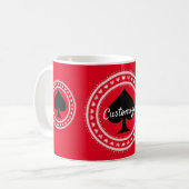 Cirkelhartspieren zwarte schoppen Thunder_Cove Koffiemok (Voorkant links)
