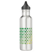 Cirkelkleurige waterflacon waterfles (Links)