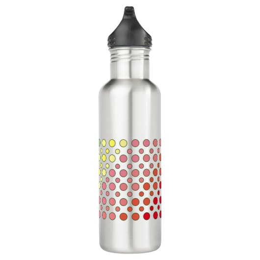 Cirkelkleurige waterflacon waterfles (Rechts)