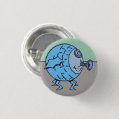 Cirkelknop Surrealisme Ronde Button 3,2 Cm (Voorkant /achterkant)