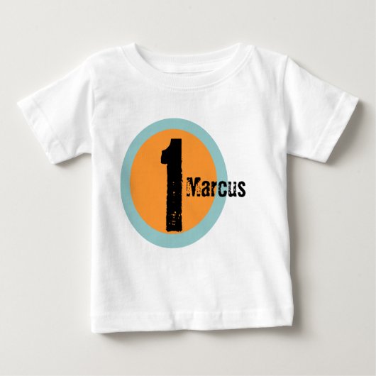 Cirkelnaam en ouderdom 1e verjaardag (Voorkant)