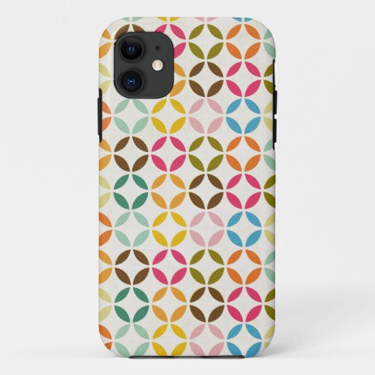 Cirkelontwerp Case-Mate iPhone Case (Achterkant)