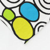 Cirkelpatroon 210819 - Kleuren 01 Fleece Deken (Hoek)