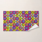 cirkelpatroon handdoek (Handdoek)