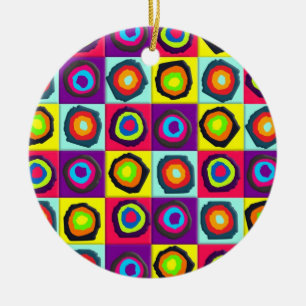 cirkelpatroon keramisch ornament