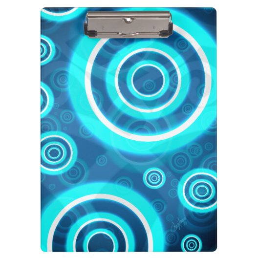 Cirkelpatroon Klembord (Voorkant)