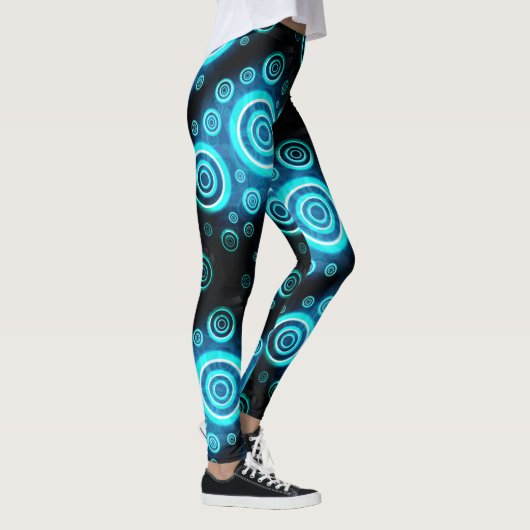 Cirkelpatroon Leggings (Rechts)