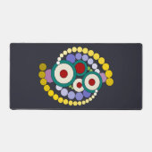 Cirkels Abstract kunstwerk Bureaumat (Voorkant)