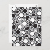 cirkels briefkaart (Voorkant / Achterkant)
