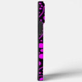 cirkels en lijnen Hoesje-Mate iPhone Case (Achterkant / Rechts)