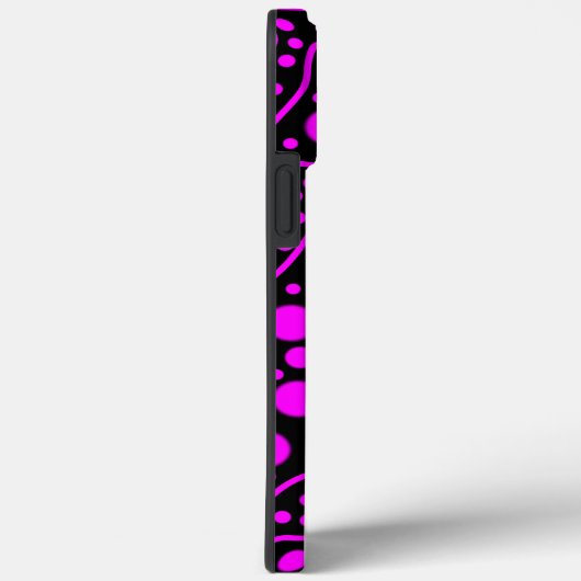 cirkels en lijnen Hoesje-Mate iPhone Case (Achterkant / Rechts)