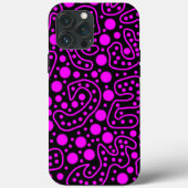 cirkels en lijnen Hoesje-Mate iPhone Case (Achterkant)
