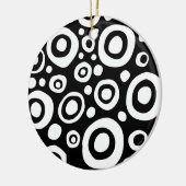 Cirkels en spots 05 keramisch ornament (Links)