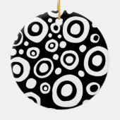 Cirkels en spots 05 keramisch ornament (Achterkant)