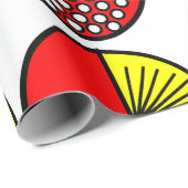 cirkels en sterren cadeaupapier (Rol Hoek)