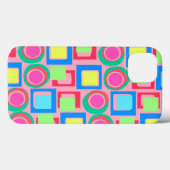 Cirkels en Vierkanten Case-Mate iPhone Case (Achterkant (horizontaal))