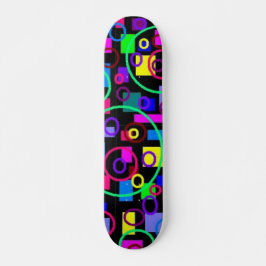 Cirkels en Vierkanten Skateboard