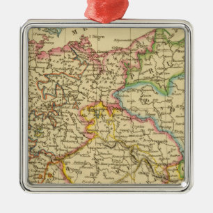 Cirkels in Duitsland tegen 1789 Metalen Ornament