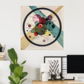 Cirkels in een Cirkel - Kandinsky Poster (Thuiskantoor)