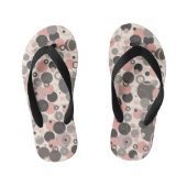 cirkels kinder teenslippers (Voetbed)