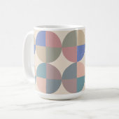 cirkels koffiemok (Voorkant links)