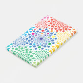 Cirkels Mandala 3 Post-it® Notes (Schuin)