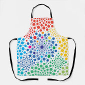 Cirkels Mandala 3 Schort (Voorkant)