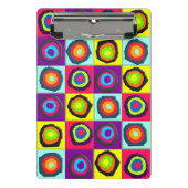 Cirkels patroon mini klembord (Voorkant)