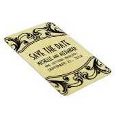  cirkels sparen de Magnetdatum, Geel Magneet (Rechterzijde)