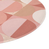 Cirkels uit het midden van de eeuw: modern geometr snijplank (Hoek)