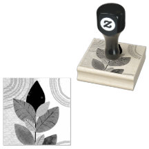 Cirkels van gebladerte Natuur Botanisch Scrapbooki