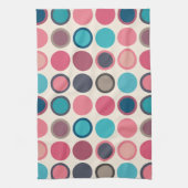 Cirkels van Horizon 3 Theedoek (Verticaal)