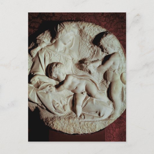 Cirkelsteen van Tondo Taddei Briefkaart (Voorkant)