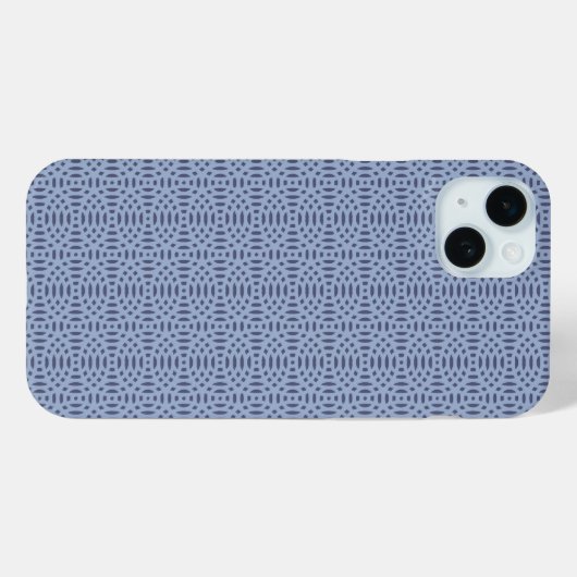 Cirkelvormig naadloos patroon Case-Mate iPhone case (Achterkant (horizontaal))