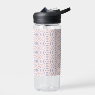 Cirkelvormig naadloos patroon waterfles