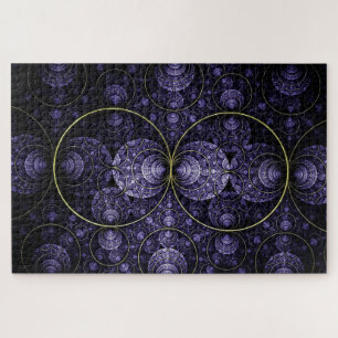 cirkelvormige puzzel legpuzzel