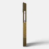 Cirkelzandstorm in Tan en donkerbruin Case-Mate iPhone Case (Achterkant / Links)