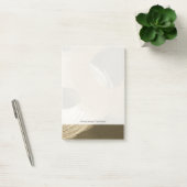 Cirkelzandstorm in Tan en donkerbruin Post-it® Notes (Kantoor)