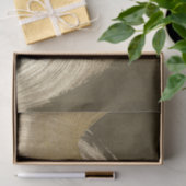 Cirkelzandstorm in Tan en donkerbruin Tissuepapier (Geschenk)