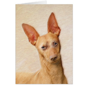 Cirneco dell'Etna Painting - Cute Original Dog Art