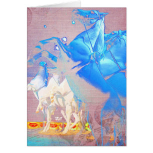 Cirque Art numérique Horses Toutes les occasions S