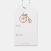 Cirque Bike Gift Label Cadeaulabel (Achterkant)