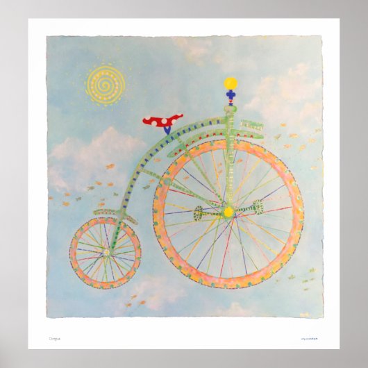 Cirque Bike Print (Voorkant)