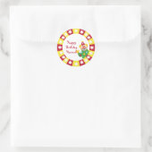 Cirque Clown avec Stickers Stars (Sac)