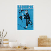 Cirque Corde Raide - Impression Matchbox - Mur Est (Cuisine)