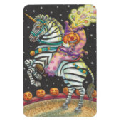 CIRQUE DE COUCHER, UNICORN ZEBRA MAGNET (Vertical)