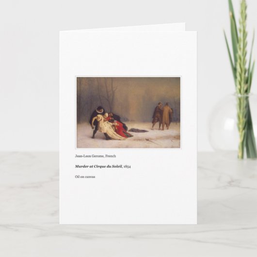 CIRQUE DE SOLEIL BIRTHDAY CARD KAART (Voorkant)