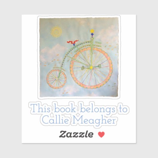 Cirque I boekenplaat/sticker Sticker (Vel)