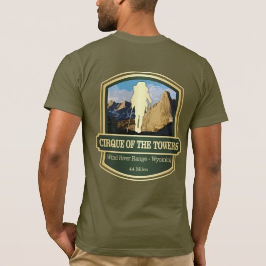 Cirque van de torens (B) T-shirt (Achterkant)