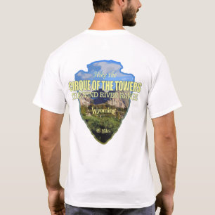 Cirque van de torens (pijlpunt) t-shirt